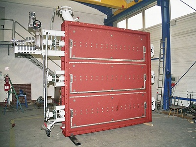 山東黃臺火力發(fā)電廠(chǎng)-脫硫擋板門(mén)